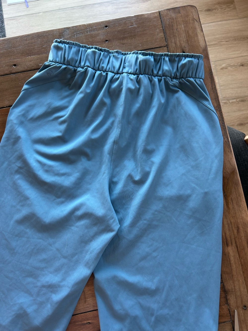 Lululemon Stretch Pull On High Rise Blue Jogger Pants 6 - Picture 11 of 12
